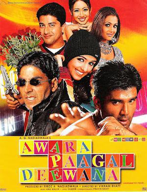 Awara Paagal Deewana Poster Awara Paagal Deewana 2002