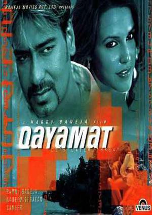 Qayamat - City Under Threat Poster Qayamat - City Under Threat 2003