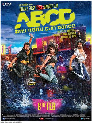 Abcd: Any Body Can Dance Poster Abcd: Any Body Can Dance 2013