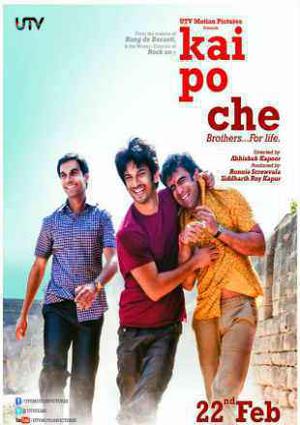 Kai Po Che Poster Kai Po Che 2013