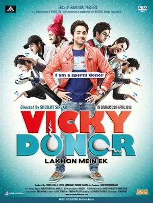 Vicky Donor Poster Vicky Donor 2012