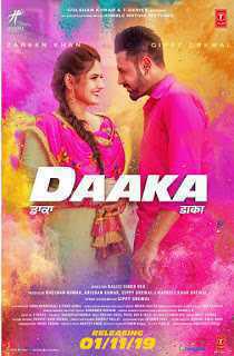 Daaka Poster Daaka 2019