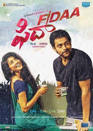 Fidaa Poster Fidaa 2018