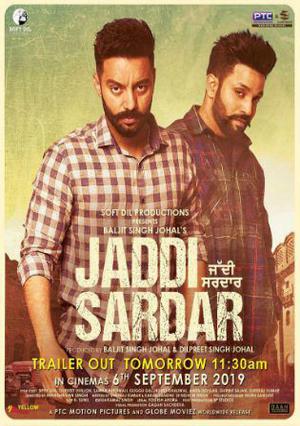 Jaddi Sardar Poster Jaddi Sardar 2019