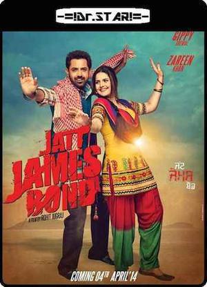 Jatt James Bond Poster Jatt James Bond 2014