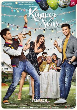 Kapoor And Sons Poster Kapoor And Sons 2016