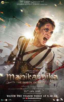 Manikarnika The Queen Of Jhansi Poster Manikarnika The Queen Of Jhansi 2019