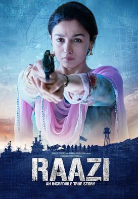 Raazi Poster Raazi 2018