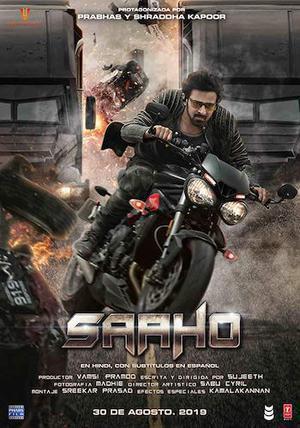 Saaho Poster Saaho 2019