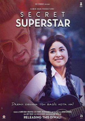 Secret Superstar Poster Secret Superstar 2017