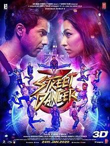 Street Dancer 3d Poster Street Dancer 3d 2020