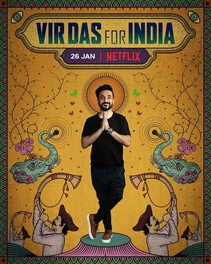 Vir Das For India Poster Vir Das For India 2020