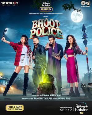Bhoot Police Poster Bhoot Police 2021 Hotstar