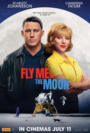 Fly Me To The Moon Poster Fly Me To The Moon 2024