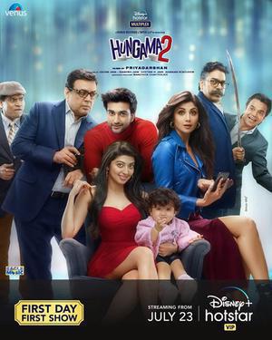 Hungama 2 Poster Hungama 2 2021 Hotstar