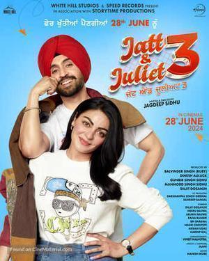Jatt & Juliet 3 Poster Jatt & Juliet 3 2024