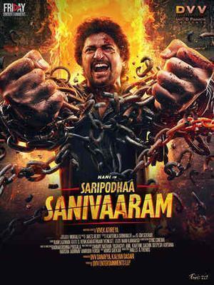 Saripodhaa Sanivaaram Poster Saripodhaa Sanivaaram 2024