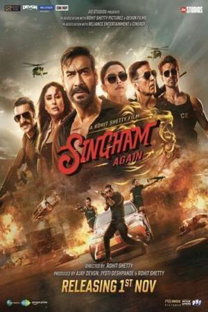 Singham Again Poster Singham Again 2024