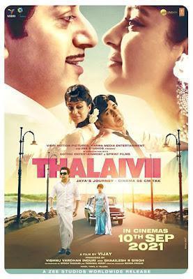 Thalaivi Poster Thalaivi 2021