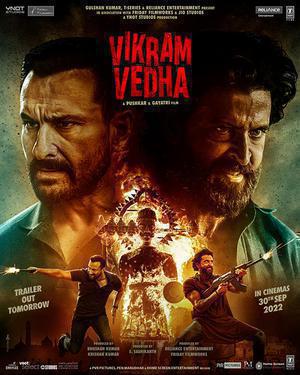 Vikram Vedha Poster Vikram Vedha 2022