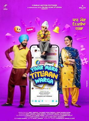 Yaar Mera Titliaan Warga Poster Yaar Mera Titliaan Warga 2022