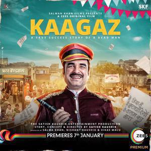 Kaagaz Poster Kaagaz 2021 Zee5
