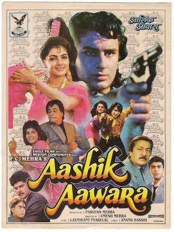 Aashik Aawara Poster Aashik Aawara 1993
