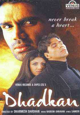 Dhadkan Poster Dhadkan 2000