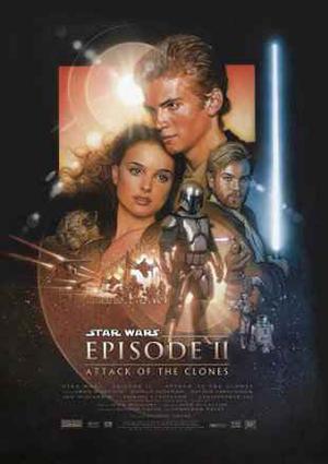 Star Wars Episode 2 Attack Of The Clones Poster Star Wars Episode 2 Attack Of The Clones 2002