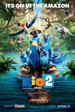 Rio 2 Poster Rio 2 2014
