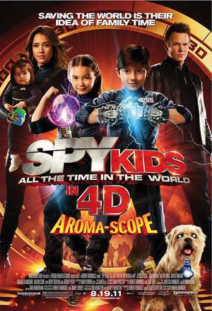 Spy Kids 4-D: All The Time In The World Poster Spy Kids 4-D: All The Time In The World 2011