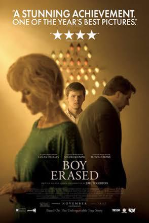Boy Erased Poster Boy Erased 2018