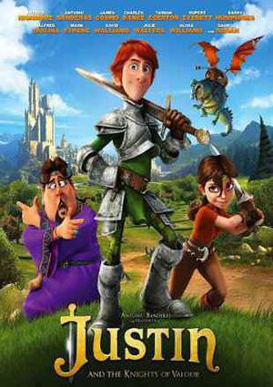Justin And The Knights Of Valour Poster Justin And The Knights Of Valour 2013