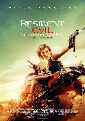 Resident Evil - The Final Chapter Poster Resident Evil - The Final Chapter 2016