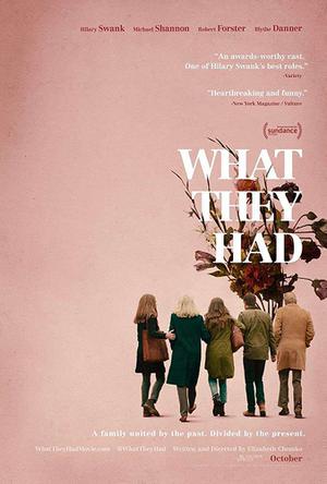 What They Had Poster What They Had 2018