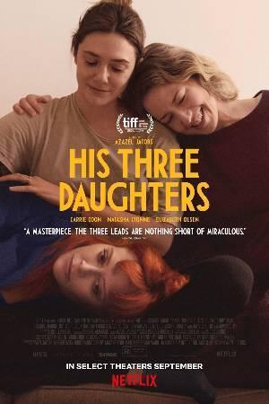 His Three Daughters Poster His Three Daughters 2023 Netflix