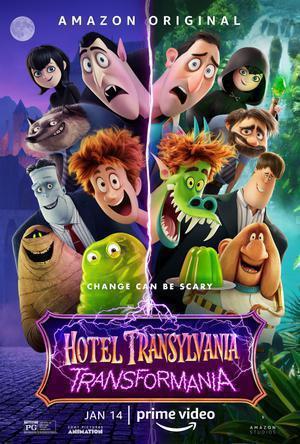 Hotel Transylvania 4: Transformania Poster Hotel Transylvania 4: Transformania 2022 Amazon Prime