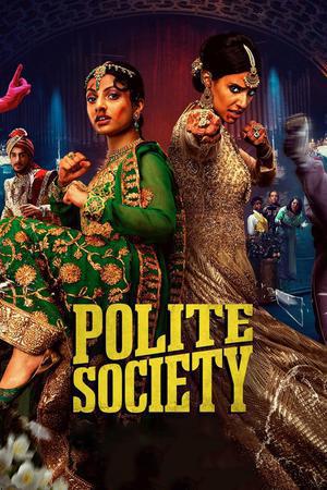 Polite Society Poster Polite Society 2023