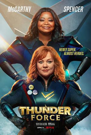 Thunder Force Poster Thunder Force 2021 Netflix