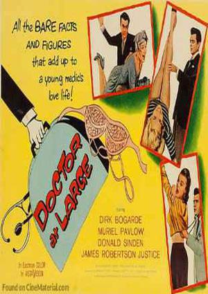 Doctor At Large Poster Doctor At Large 1957