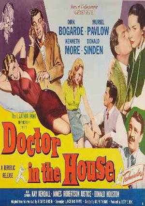 Doctor In The House Poster Doctor In The House 1954