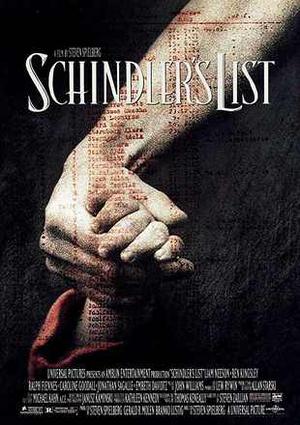 Schindler's List Poster Schindler's List 1993