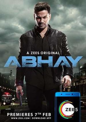 Abhay S01 Poster Abhay S01 2019 Zee5