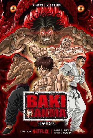 Baki Hanma S02 Poster Baki Hanma S02 2023 Netflix
