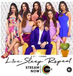 Love Sleep Repeat S01 Poster Love Sleep Repeat S01 2019 Zee5