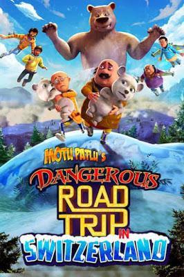 Motu Patlu's Dangerous Road Trip In Switzerland Poster Motu Patlu's Dangerous Road Trip In Switzerland 2021