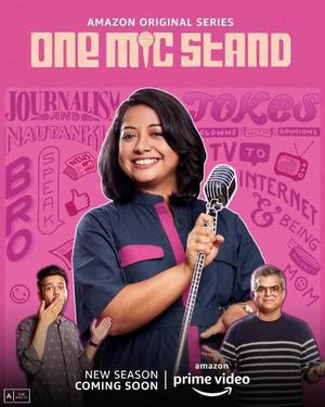 One Mic Stand S02 Poster One Mic Stand S02 2021 Amazon Prime