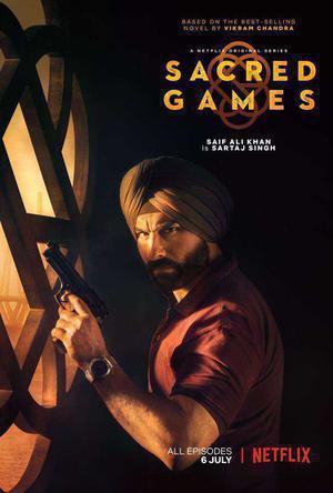 Sacred Games Poster Sacred Games 2018 Netflix