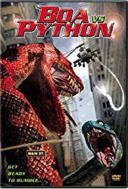 BOA VS PYTHON Poster
