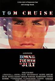 BORN ON THE FOURTH OF JULY Poster